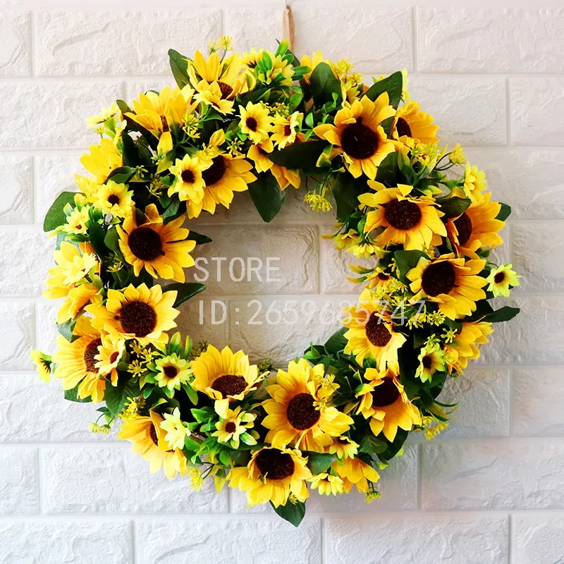 Wedding Decor Supply Store - Декоративная гирлянда «Подсолнух» для дома, украшение