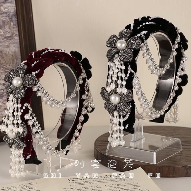 Этническая бархатная повязка н – обзор и цена Good Floral & Wedding Decor Supply Photos