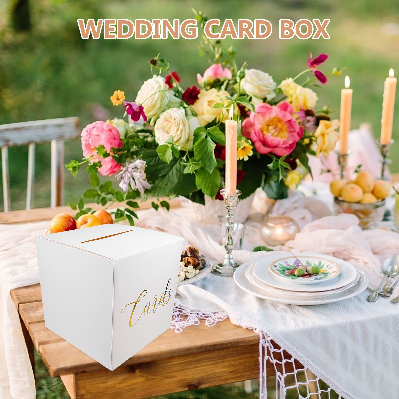 1 комплект: коробка для свадеб – обзор и цена Wedding Card Box